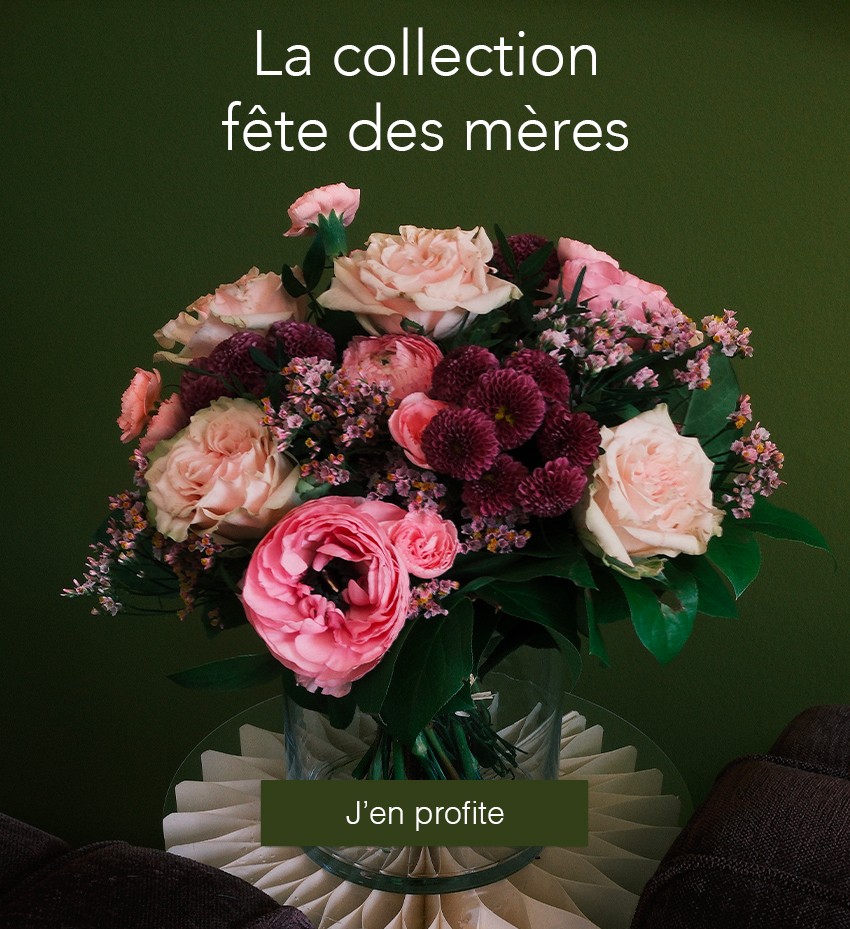 BOUQUET FETE DES MERES HIBISCUS FLEURS NANTES